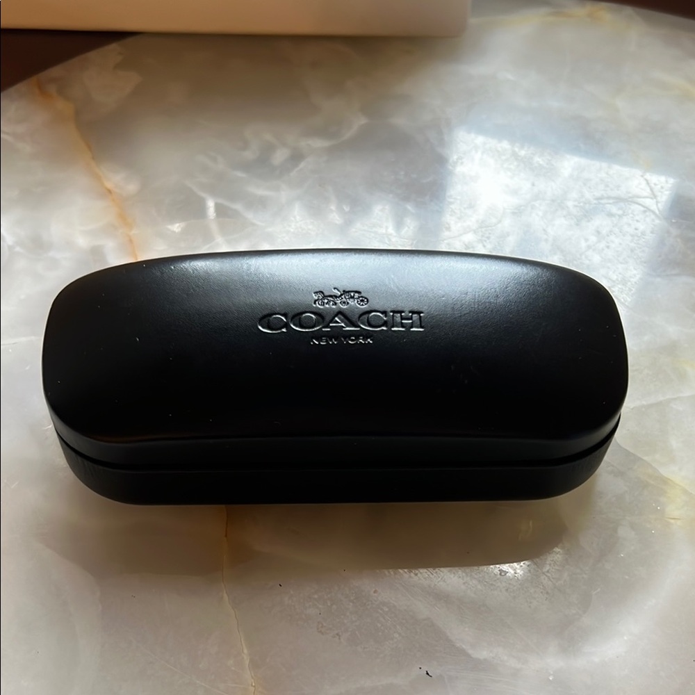 Coach Leather Glasses Case